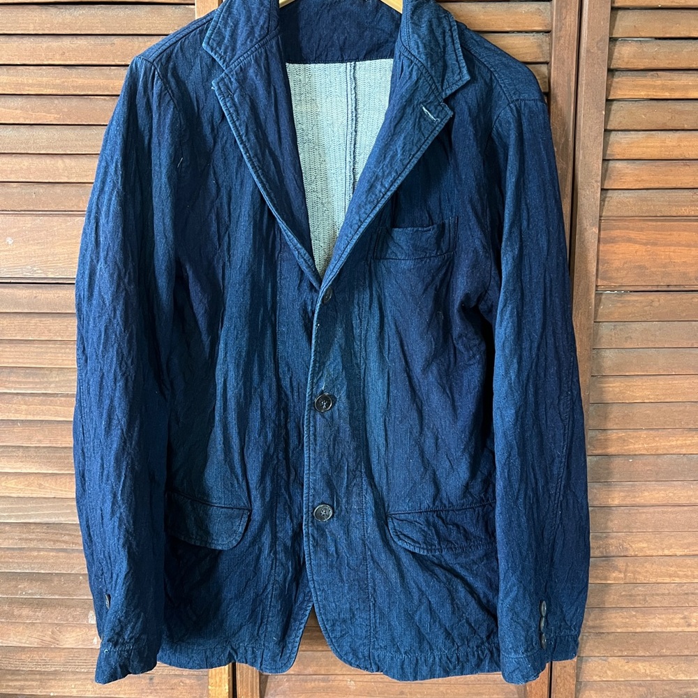 CP Shades indigo Blue Jacket Casual Fit